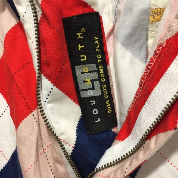 LOUDMOUTH MULTICOLOR GOLF PANTS - Picture 4 of 5